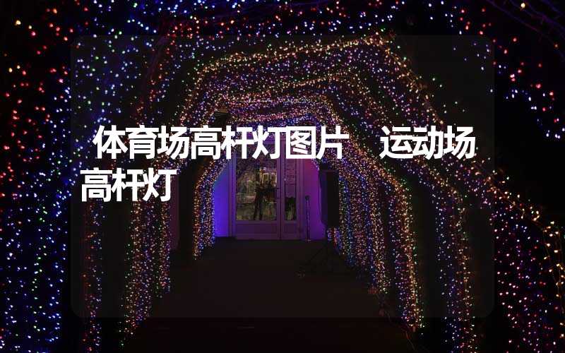 体育场高杆灯图片 运动场高杆灯